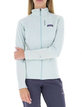 Felpa con zip AZZURRO CHIARO M