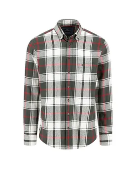 Flanellhemd Regular Fit grün XXL herren - FYNCH-HATTON - FashionsVida