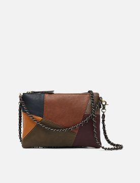 Popi petit sac bandoulière avec imprimé patchwork ED