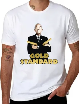 Ron Paul Gold Standard T-Shirt t shirt man luxury man t shirts for men T-Shirt - Aliexpress - FashionsVida