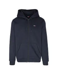 Sudadera con cremallera azul oscuro XXL
