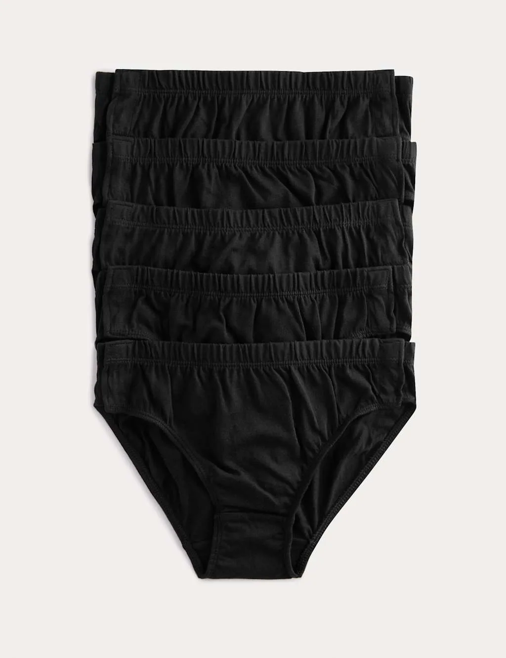 Pack Pure Cotton Adaptive Popper Briefs (2-16 Yrs) Black male - M&S - FashionsVida