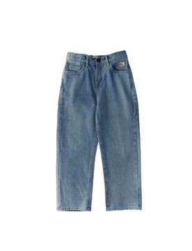 Jeans straight leg AZZURRO M