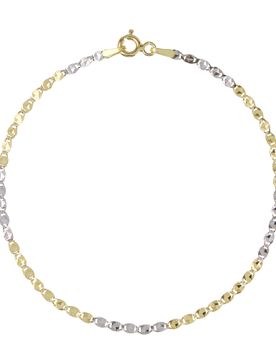 Bracciale Donna Oro Bianco Giallo GL102104
