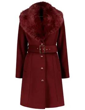 Manteau 21011075 Dark Red V1 XS