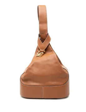 Leather Anton Triangle Backpack - LOEWE - FashionsVida