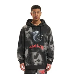 Felpa Con Cappuccio Sky Black / Grey / Red 2XL