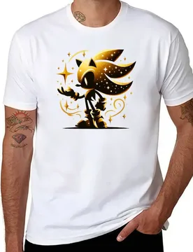 Super Shadow Sparkle T-Shirt t shirt man plain t shirt men 100% cotton luxury brand T-Shirt - Aliexpress - FashionsVida