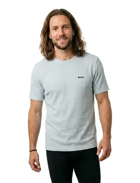 T-shirt De Pyjama à Manches Courtes Waffle 10269584 Open Blue M