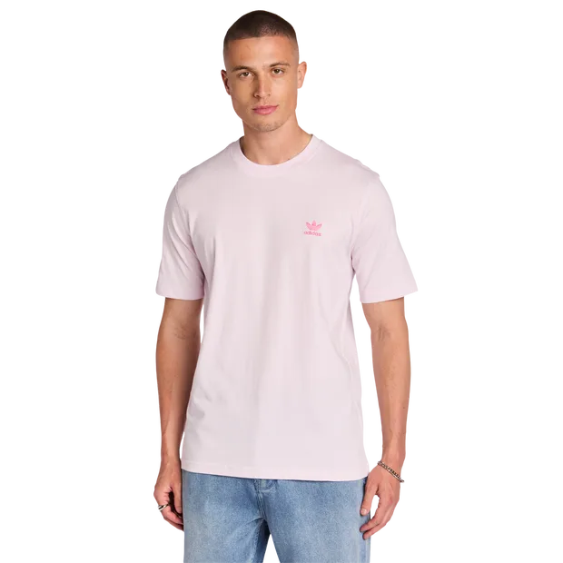 Essential Men T-Shirts - Pink - Size - Pink - Size: Small - Adidas - FashionsVida