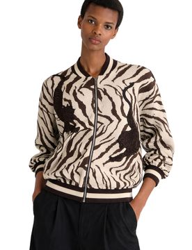 CARDIGAN Donna Akep ANIMALIER