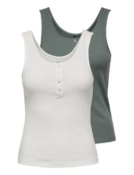 ONLY Top 'ONLSimple' pino / blanco