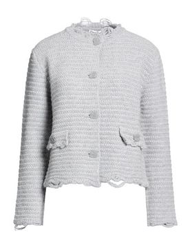 Strickjacke Damen Hellgrau 36 Damen