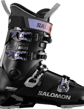 S/Pro Alpha 80 Damen Pistenschuhe, schwarz 25/25.5 - Salomon - FashionsVida