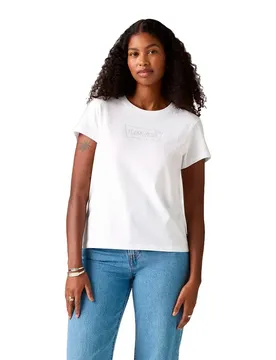 T-shirt à Manches Courtes The Perfect White 3271 L