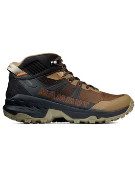 Chaussures de randonnée en GORE-TEX - Sertig II Mid Gtx Men Black/Dark Sand en Matières Recyclées - Taille 43 1/3 - Noir - Mammut - FashionsVida