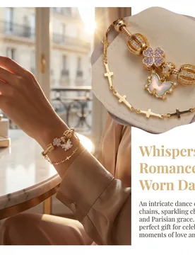 Golden Adjustable Bracelet with Synthetic Zircon Flower & Butterfly Charms for Women Fashion Jewelry Gift - Aliexpress - FashionsVida