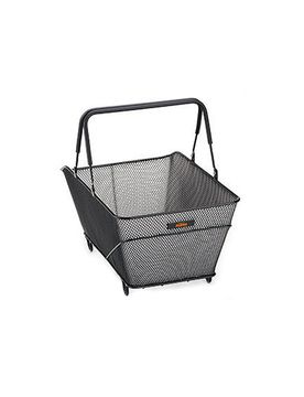 Cesta de bicicleta Basket Long Racktime Snap It negro