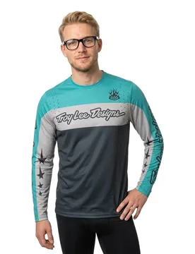 Troy Designs Maglia Da Enduro A Maniche Lunghe Sprint Pro Yo Moto Carbon