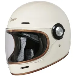 Casco Moto Integrale VEGA Distinguished Cream Lucido taglia S