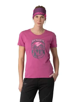 T-shirt à Manches Courtes Graphic Co Magenta / Horizon S