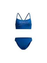 Bikini Endurance Logo para mujer azul 38