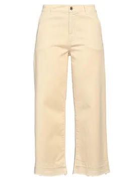 Hose Damen Pastellgelb 31 Damen - AVANTGAR DENIM by EUROPEAN CULTURE - FashionsVida