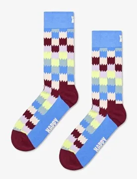 Strümpfe Dizzy Check Sock 36 / 40;41 / 46 - Happy socks - FashionsVida