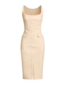 Midi-Kleid Damen Beige 30,38 Damen