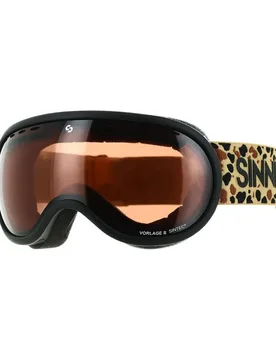 Masque De Ski Vorlage S Matte Black Double Orange Vent/CAT2 Homme - Sinner - FashionsVida