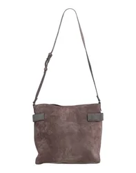 Bolso de asas largas Mujer Café -- Mujer
