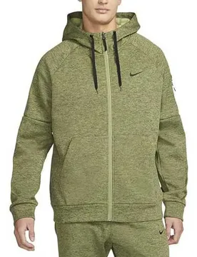 Felpa Con Zip Therma Fit Olive XL