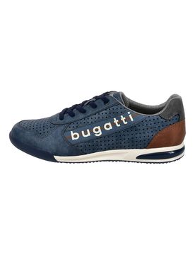 Sneakers da uomo blu traforate 321A380150004000 41