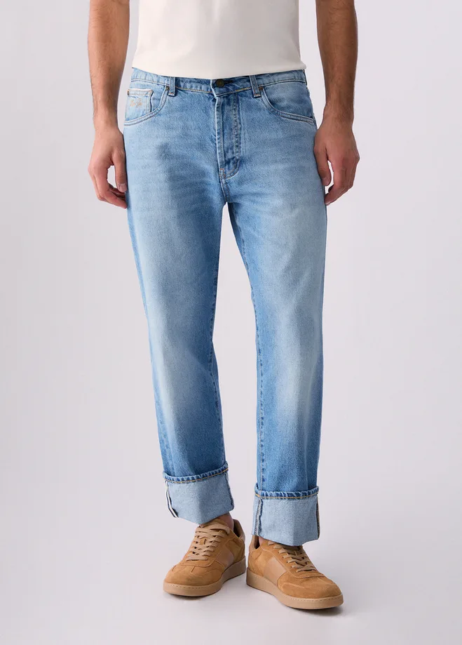 Jeans comfort fit uomo blue denim - Liu jo - FashionsVida