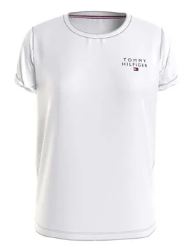T-shirt à Manches Courtes Uw0uw04525 White XL - Tommy hilfiger - FashionsVida