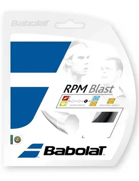 Rpm Blast 100 M Tennis Reel String Black 1.30 mm - Babolat - FashionsVida