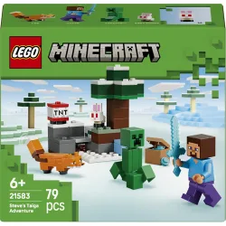 Juego de construcción La Aventura de Steve en la Taiga Minecraft - 21583