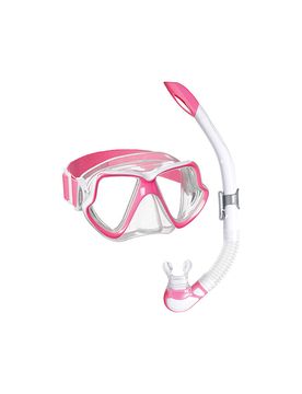 Set de buceo Combo Wahoo BB+ rosa