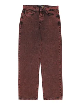 Jeans Uomo Loose Denim Pants Brick - IUTER - FashionsVida
