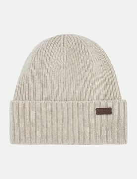 Barbour Beanie Carlton Grau