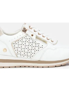 Zapatillas básicas de mujer con cremallera - XTI - FashionsVida