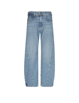Jeans Balloon Fit 05_THE O SHAPE azul claro 27/L32 - Pnts - FashionsVida