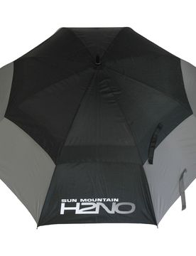Golfschirm UV-Protect, schwarz/grau