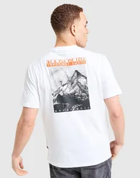 Back Mountain T-Shirt - Herren, Weiss - male - Size: XL