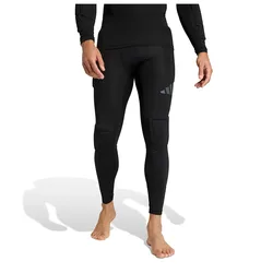 Leggings Padded Goalkeeper Baselayer Black M