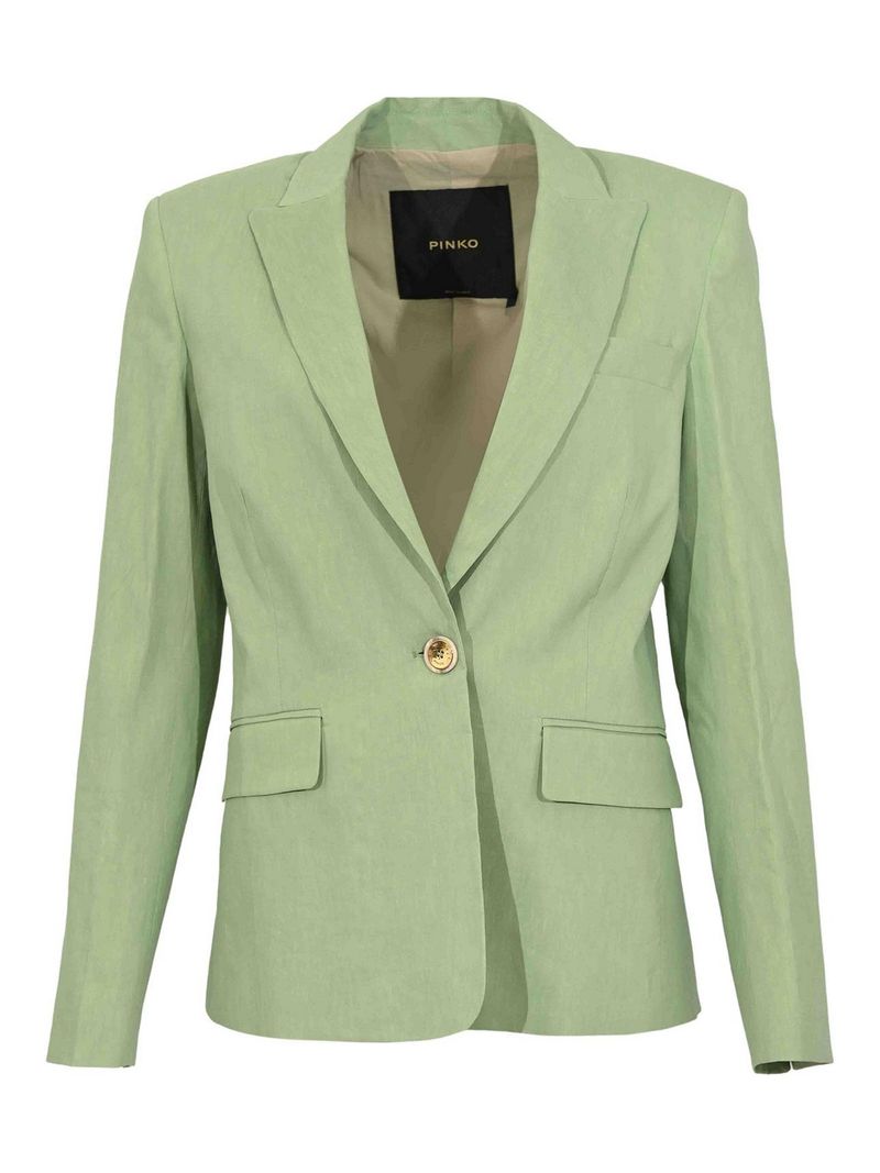 Pinko Giacca Freda In Lino Stretch