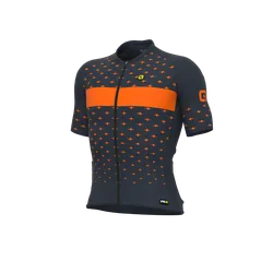 Maglia ciclismo PR-R STARS grigio-arancio