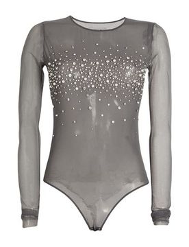 Bodysuit Damen Grau 32,34,36,38 Damen