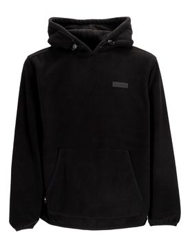 Felpa Cappuccio Uomo Basin Pullover Black