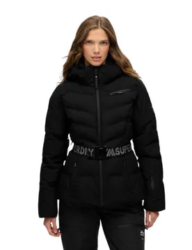 Veste Luxe Belted Black S